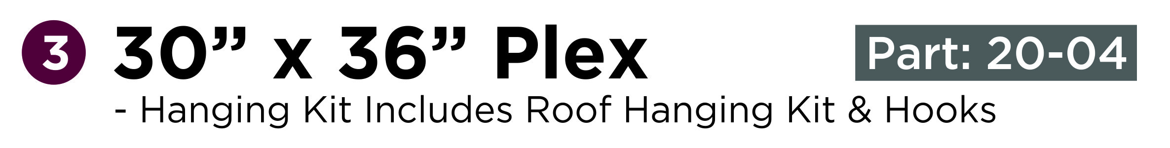 Protective Shield Part 30x36 Plex_20-04