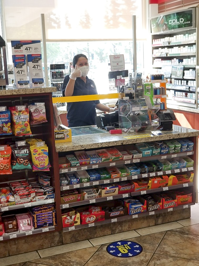 Protective Shield Thumbs Up